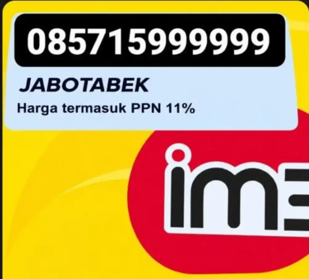 Heksa 9 Nomor cantik Im3