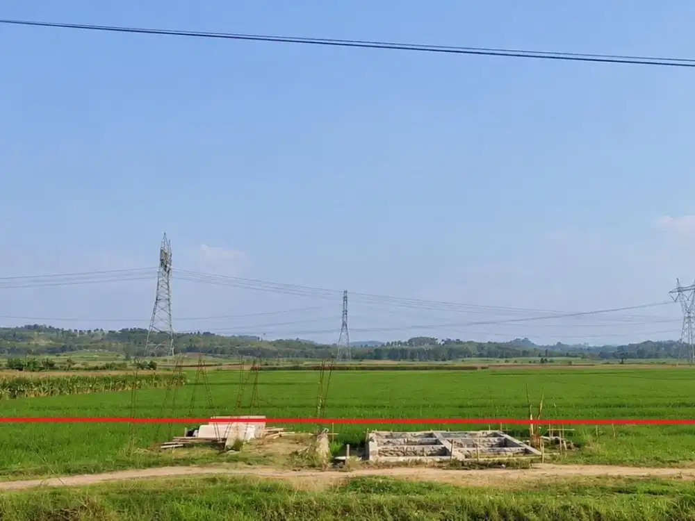 Tanah Harjasari Suradadi Tegal Jalan Full Aspal