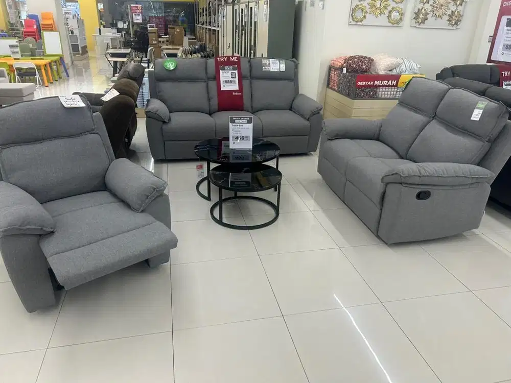 SOFA SET RECLINER MURAH JAKARTA