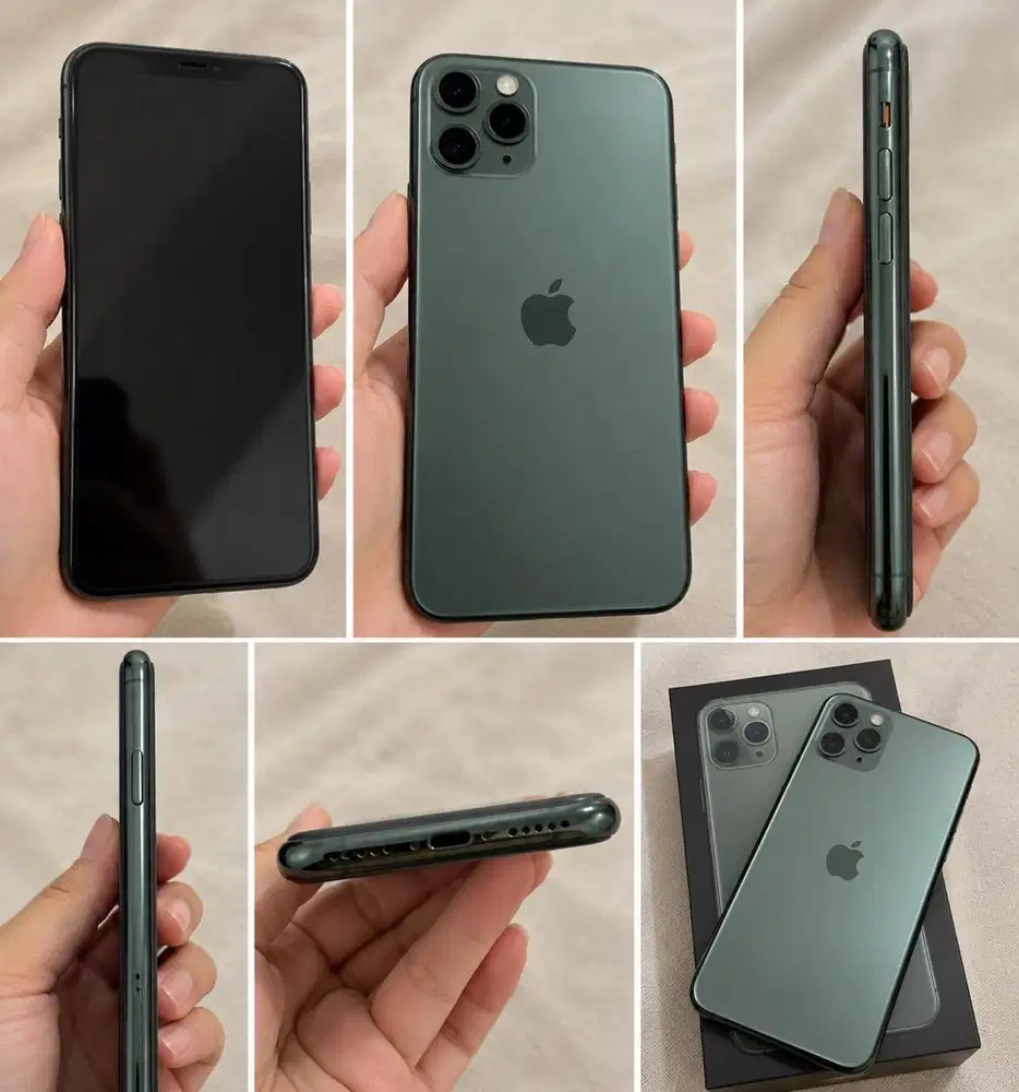 iPhone 11 Pro 256GB Midnight Green Ex Inter Jepang
