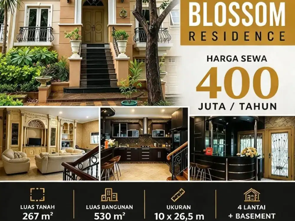 FOR RENT BLOSSOM RESIDENCE