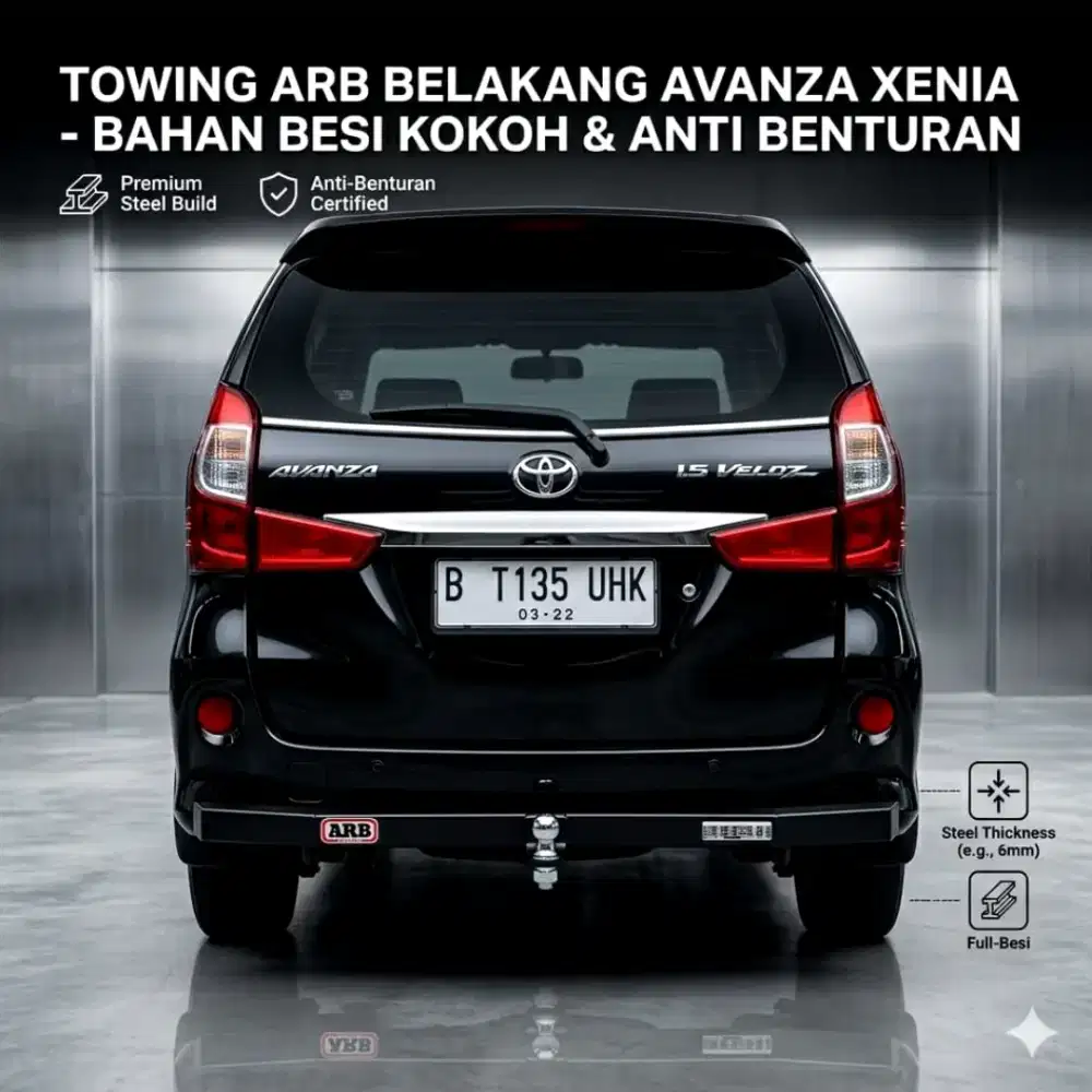 Towing belakang mobil /tanduk