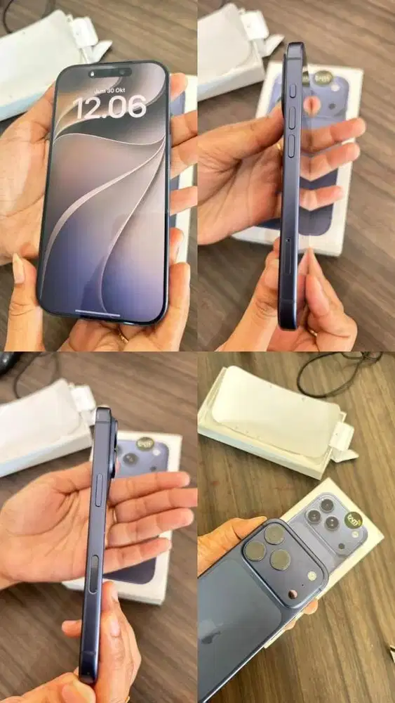 iphone  17 pro biru baru 2 minggu