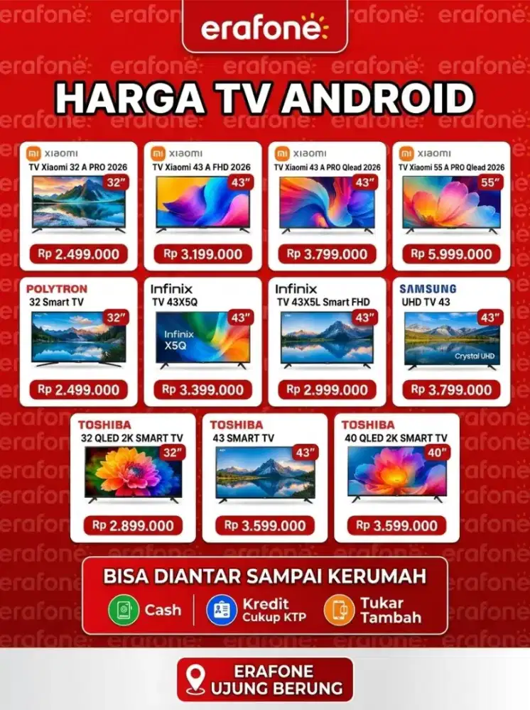Cicilan tv tanpa DP