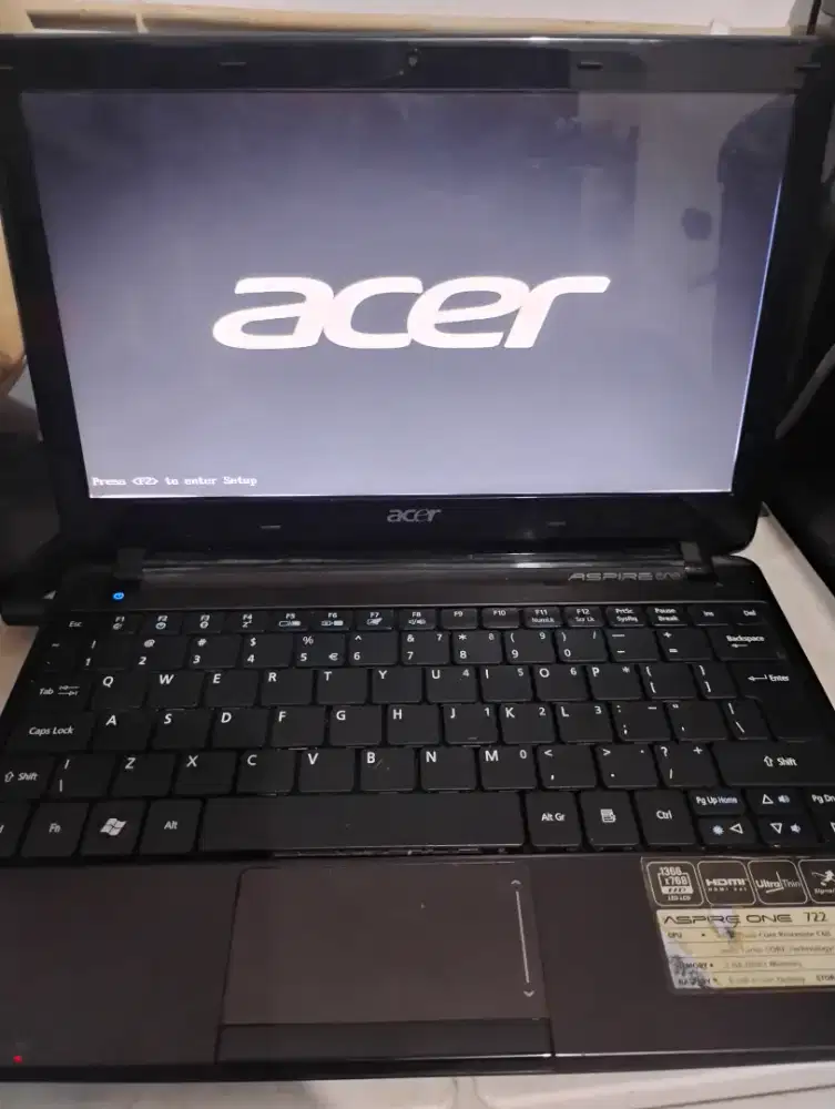 Di Jual Acer Aspire One 722