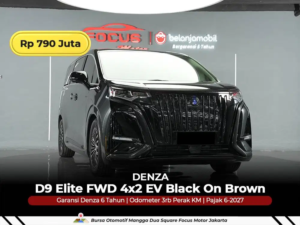 [ GARANSI 5THN KM 3RB ] Denza D9 D 9 Elite FWD 4x2 EV 2024/2025/2026