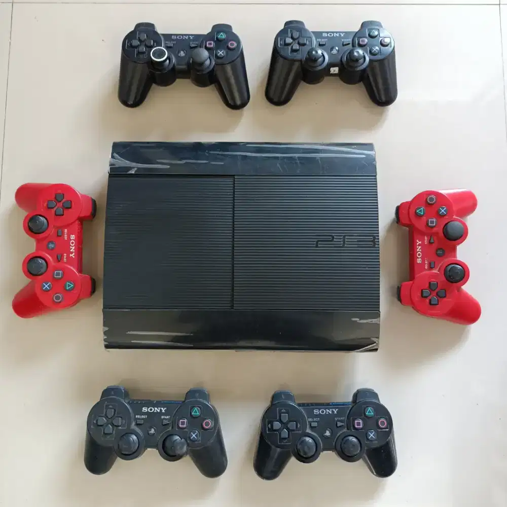 PS3 Super Slim 1TB HEN | 70 Games | 2 Stick Original Sony