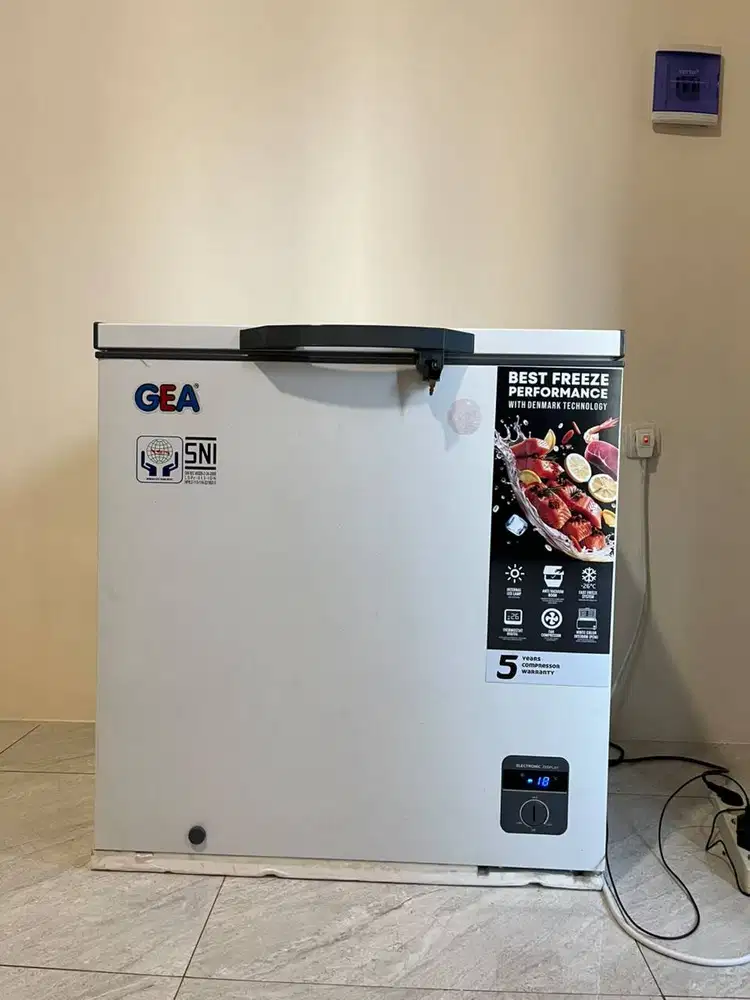 FREEZER BOX CHEST FREEZER GEA 200L