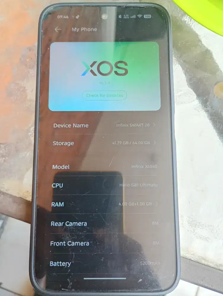 Infinix smart 20 4+1, 64GB nego