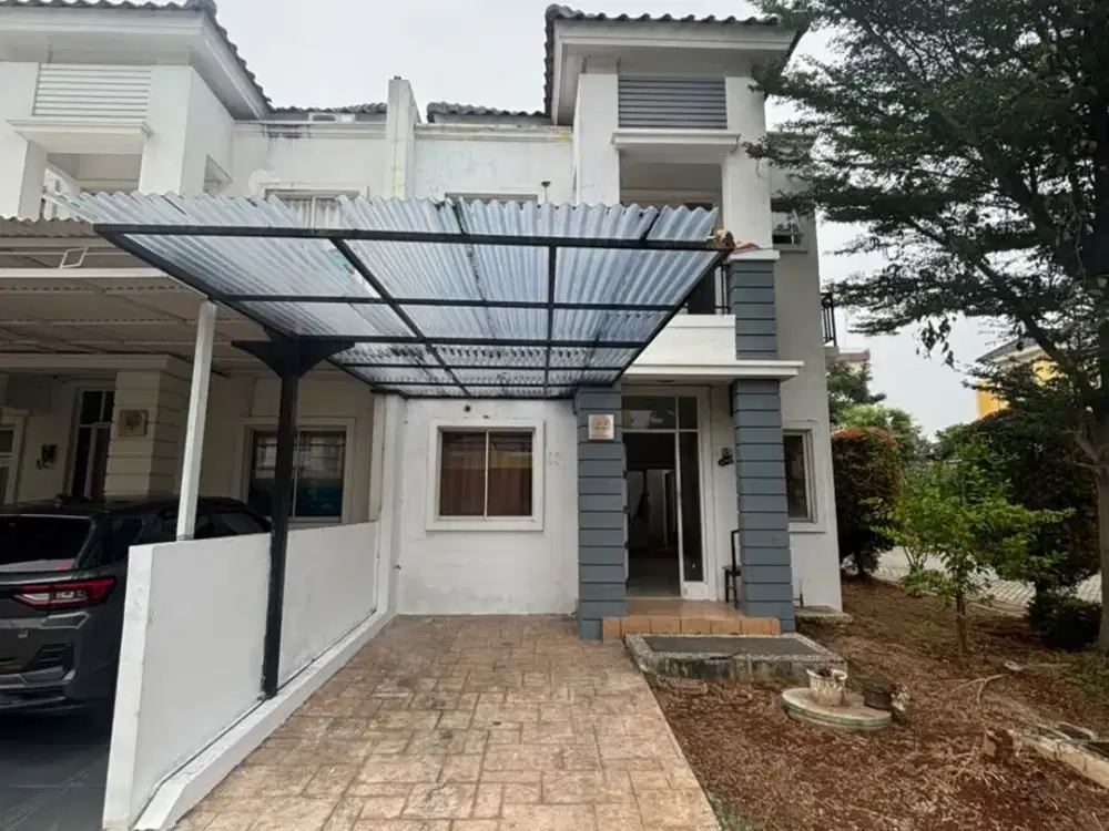 Disewakan Rumah Hook Dalam Cluster Central Park Galaxy Bekasi