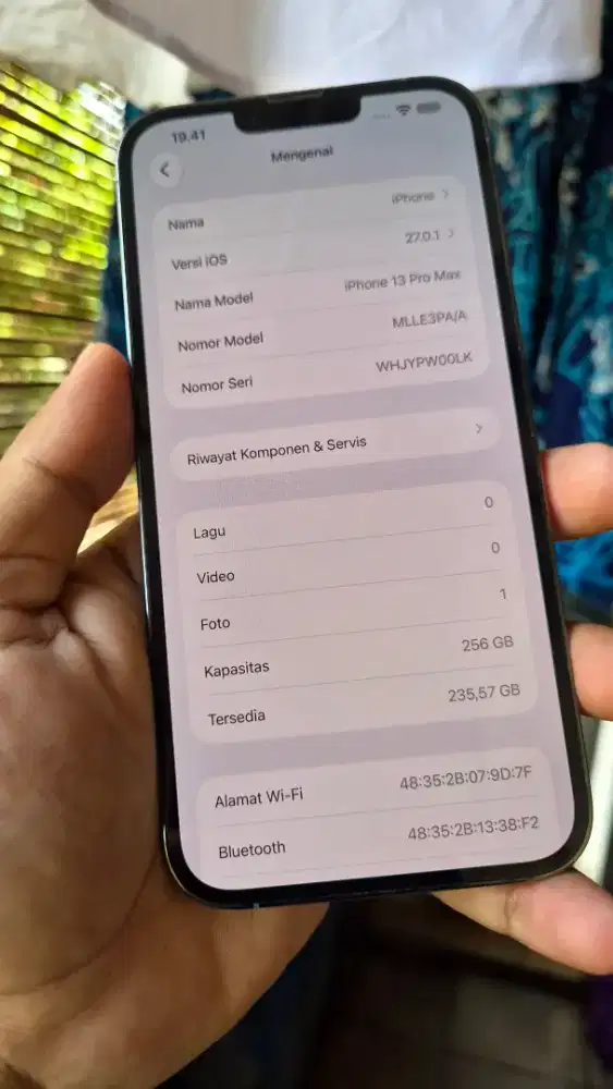 Iphone 13 pro max 256 resmi