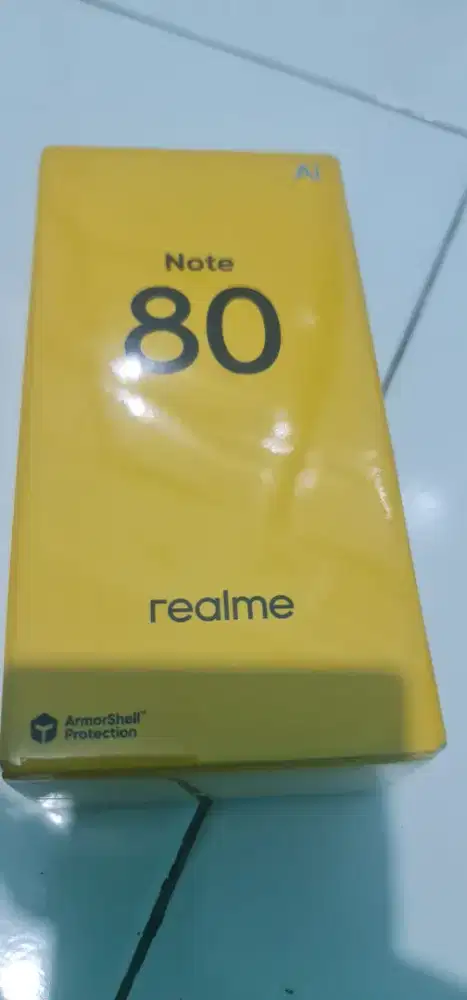 Realme note 80 belum buka segel dus ( new ) keterangan ada di foto