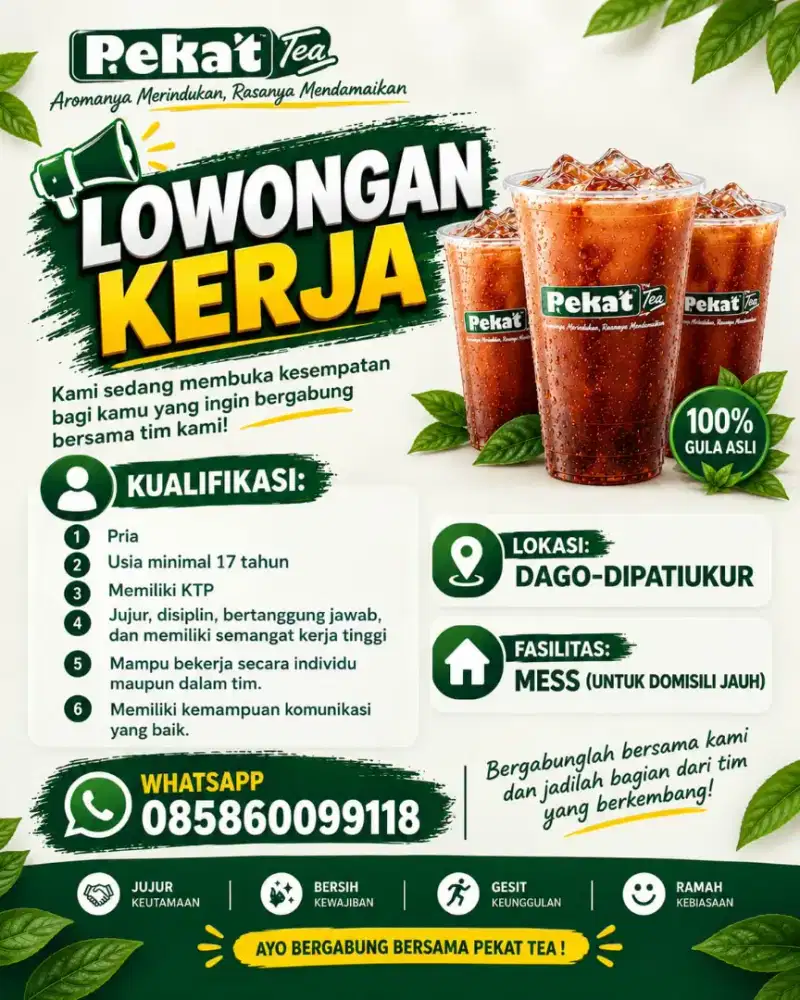 INFO LOKER JAGA STAND DAN STAY DI TEMPAT