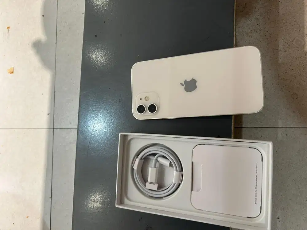iphone 12 128gb putih rapi