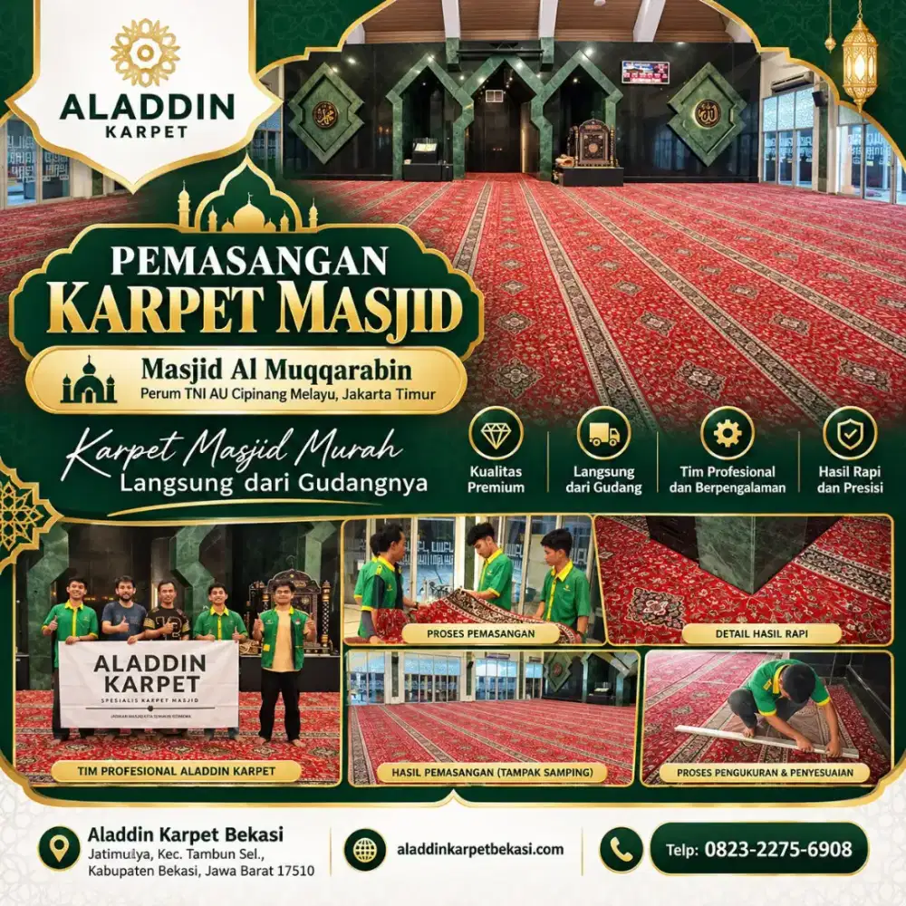 Jual Karpet Masjid Lokal-Import