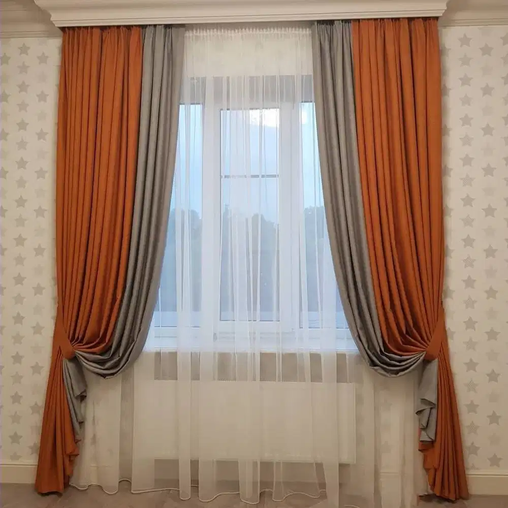 Jual Pasang Gorden Tirai Kantor Vertical Roller Blinds Gordyn Hordeng