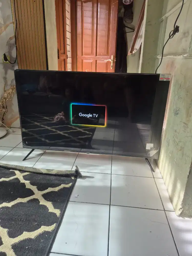 Led Tv aqua 50 Google tv 4k UHD kartu garansi kumplit