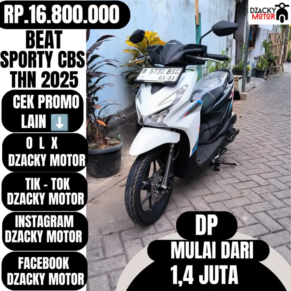 BEAT SPORTY CBS 2025 SECOND LIKE NEW