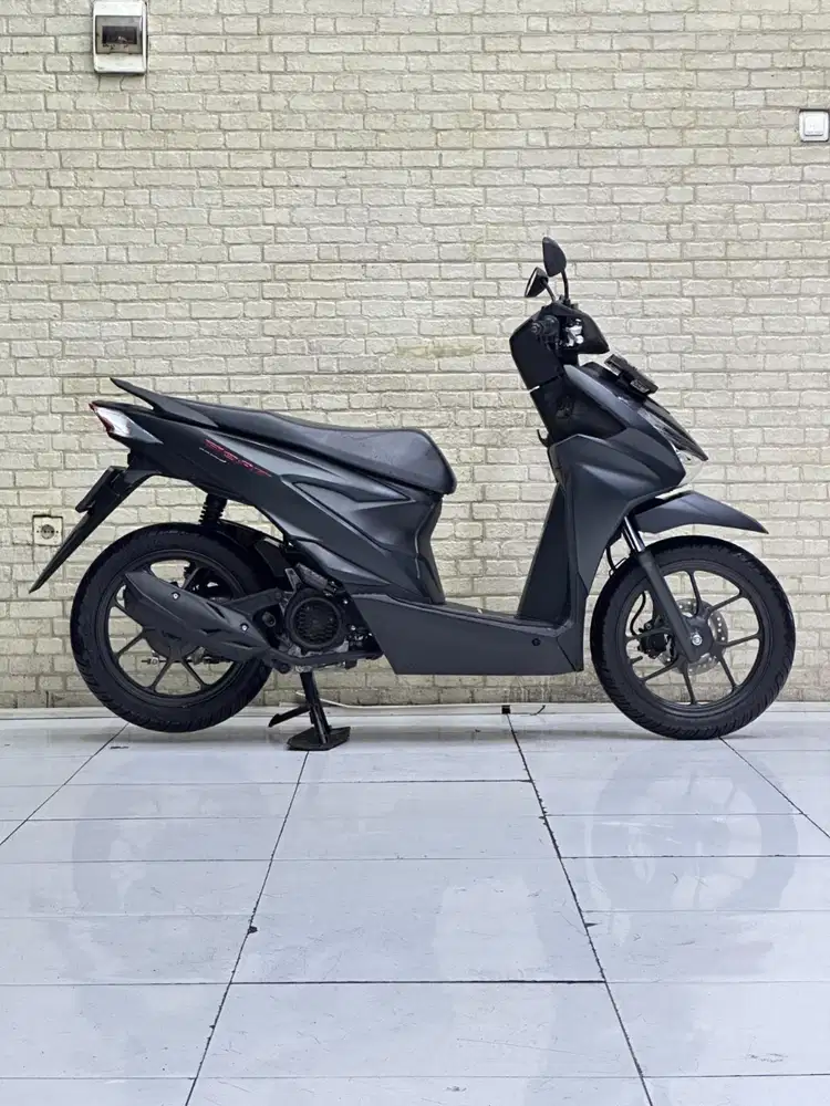 LIKENEW‼️New Honda Beat Deluxe 2026 Keyless Black Favorite - mustika