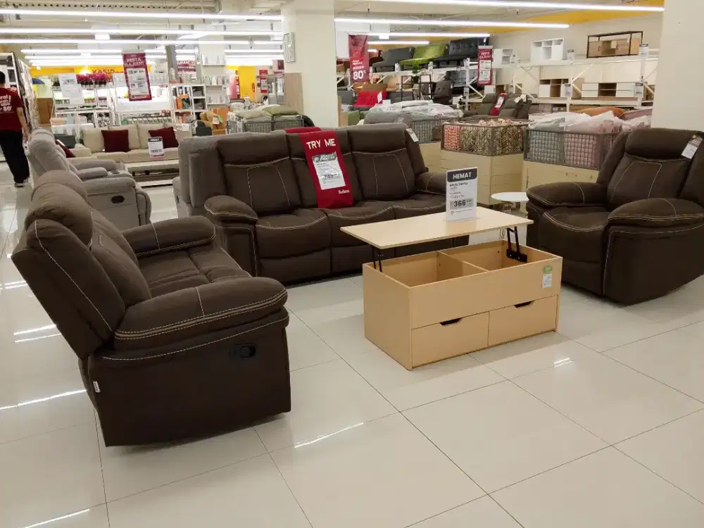 CEPAT HABIS! PROMO BESAR SOFA / SOFA RUANG TAMU / RECLINER SET
