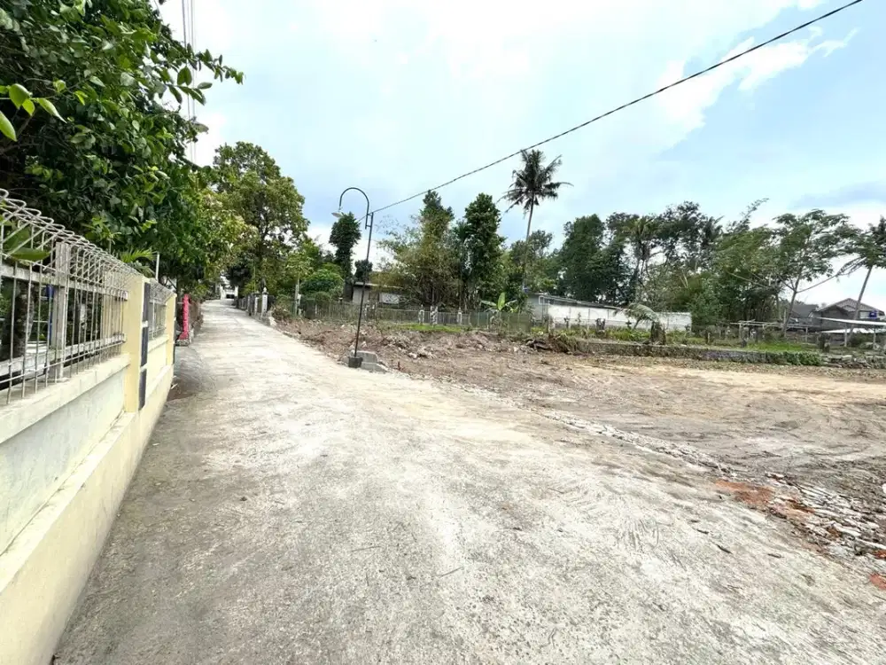 Dekat Jl Raya Jogja-Magelang, Tanah SHMP Siap Bangun