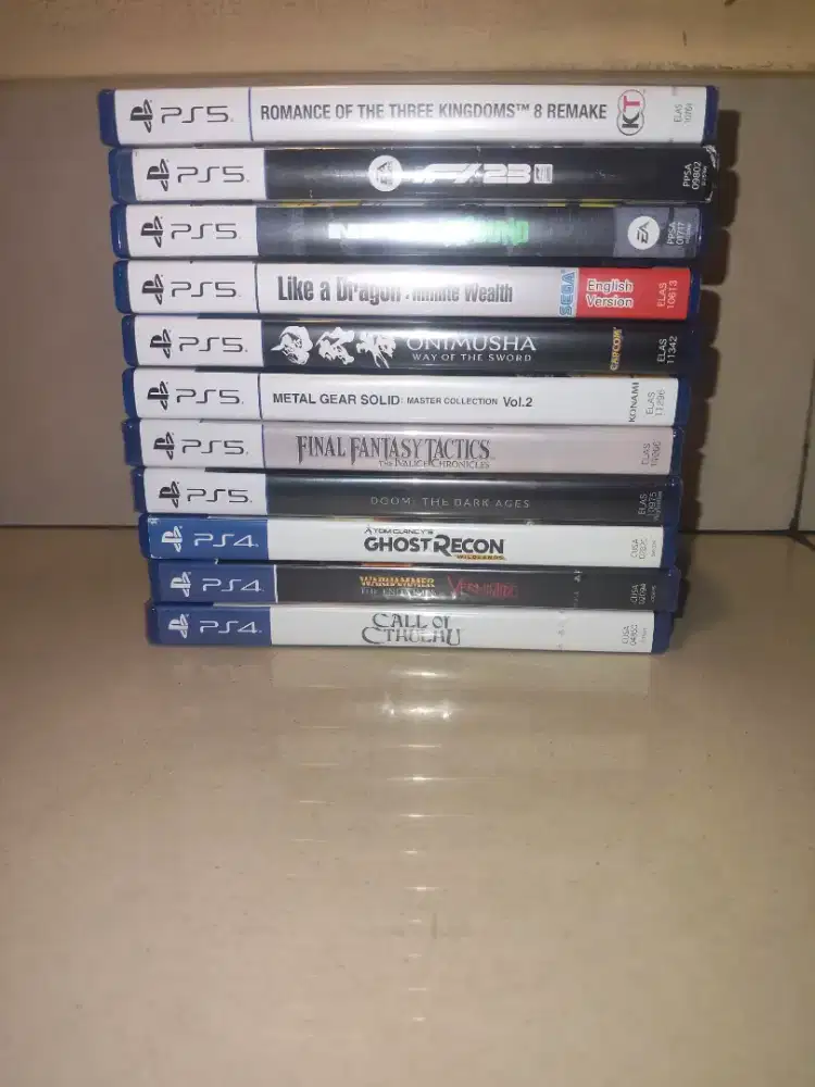 Jual kaset ps4 ps5