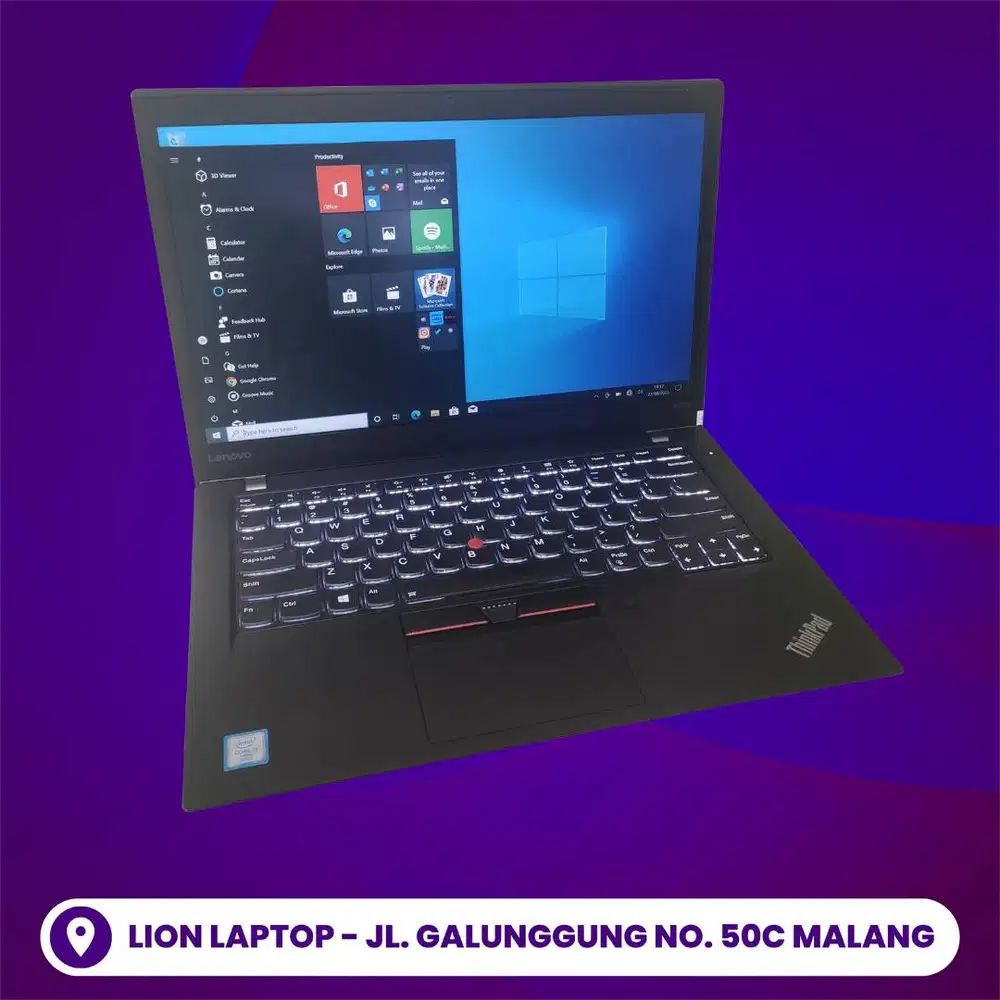 RAM 8GB SSD 256GB Core i5 SLIM Lenovo Thinkpad T470s [31|10]