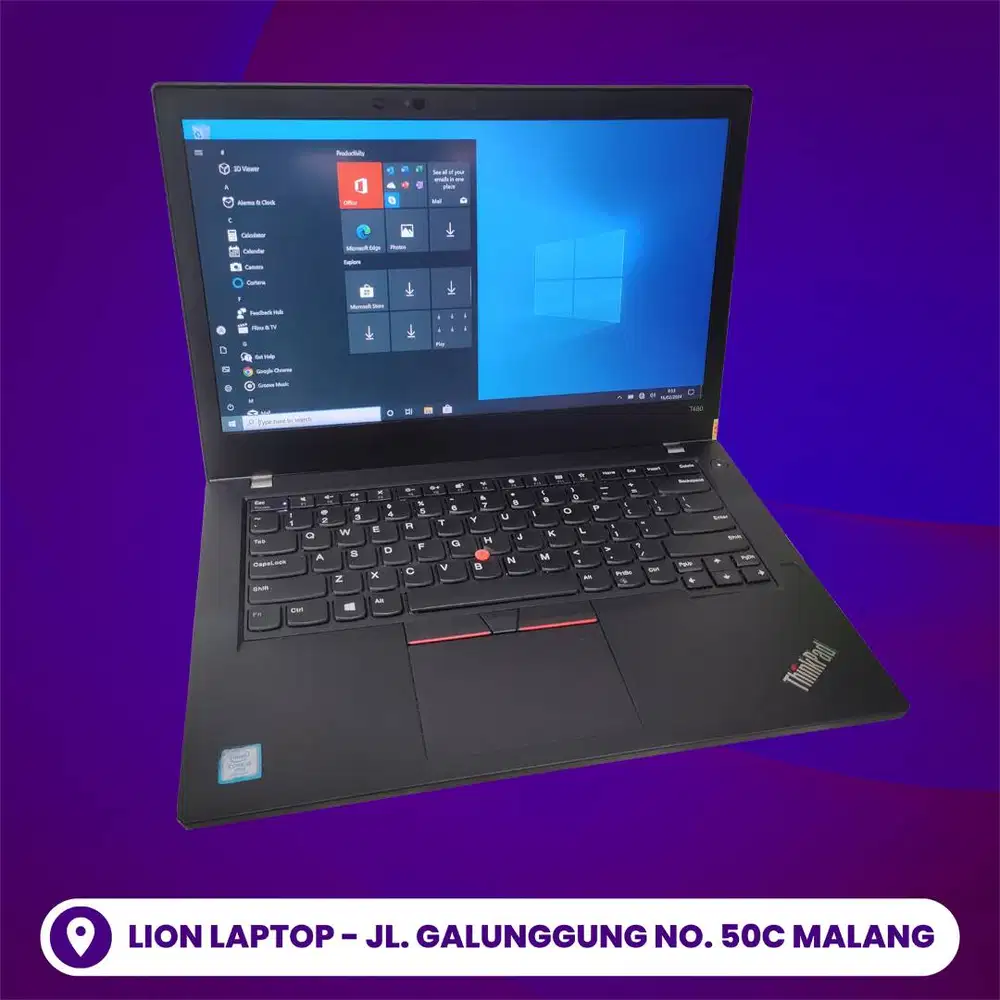RAM 8GB Core i5 gen 8 Lenovo Thinkpad T480 [31|10]