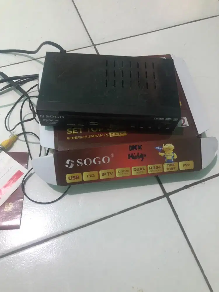 Dijual set op box baru masi garansi