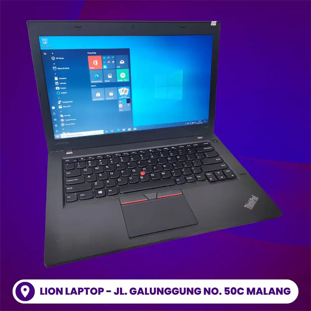 RAM 8GB Core i7 SSD 256GB Lenovo Thinkpad T460 [31|10]