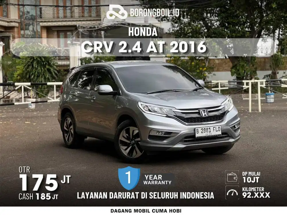Termurah || CRV 2.4 AT 2016 Silver