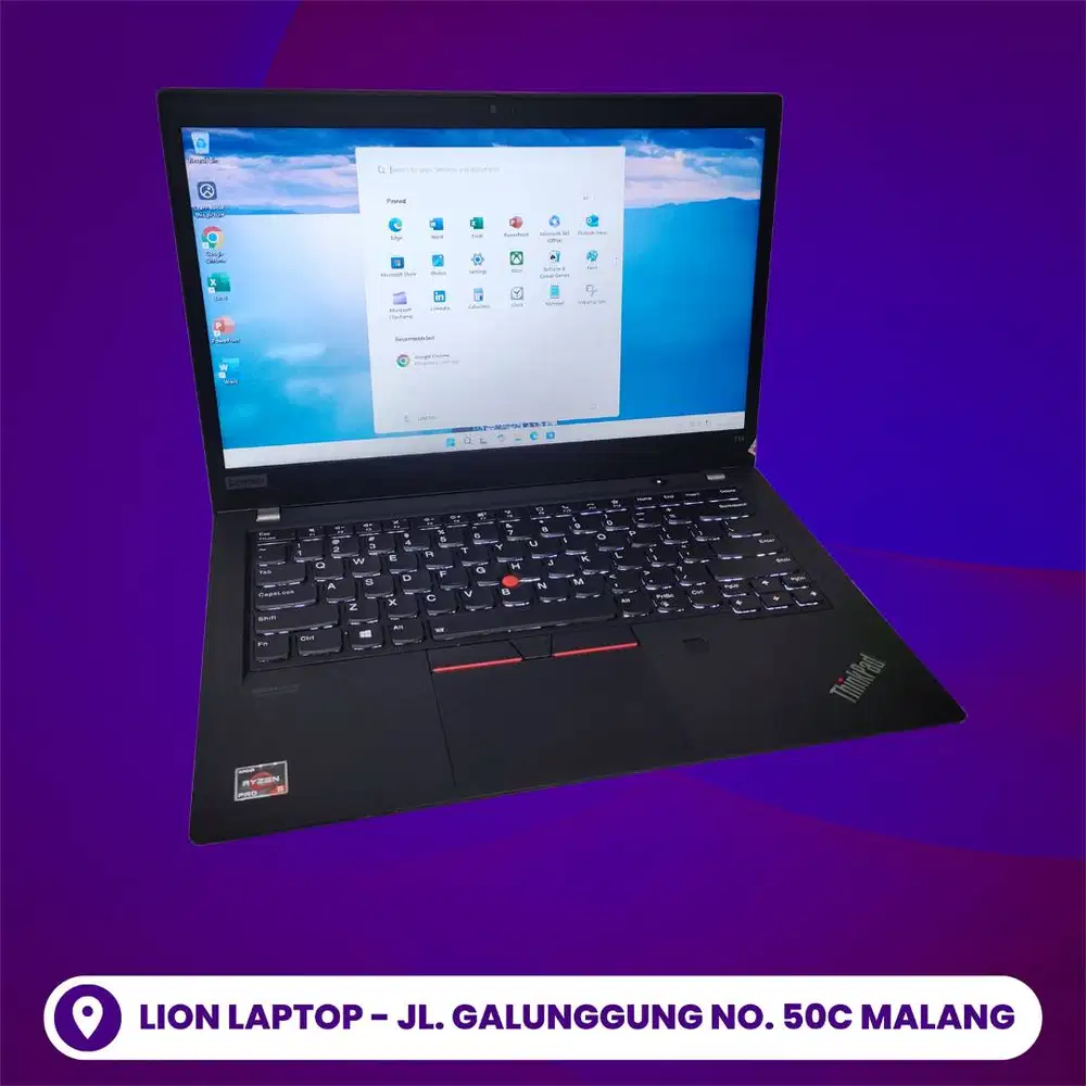 RAM 16GB AMD Ryzen 5 PRO SSD 256GB Lenovo Thinkpad T14 [31|10]