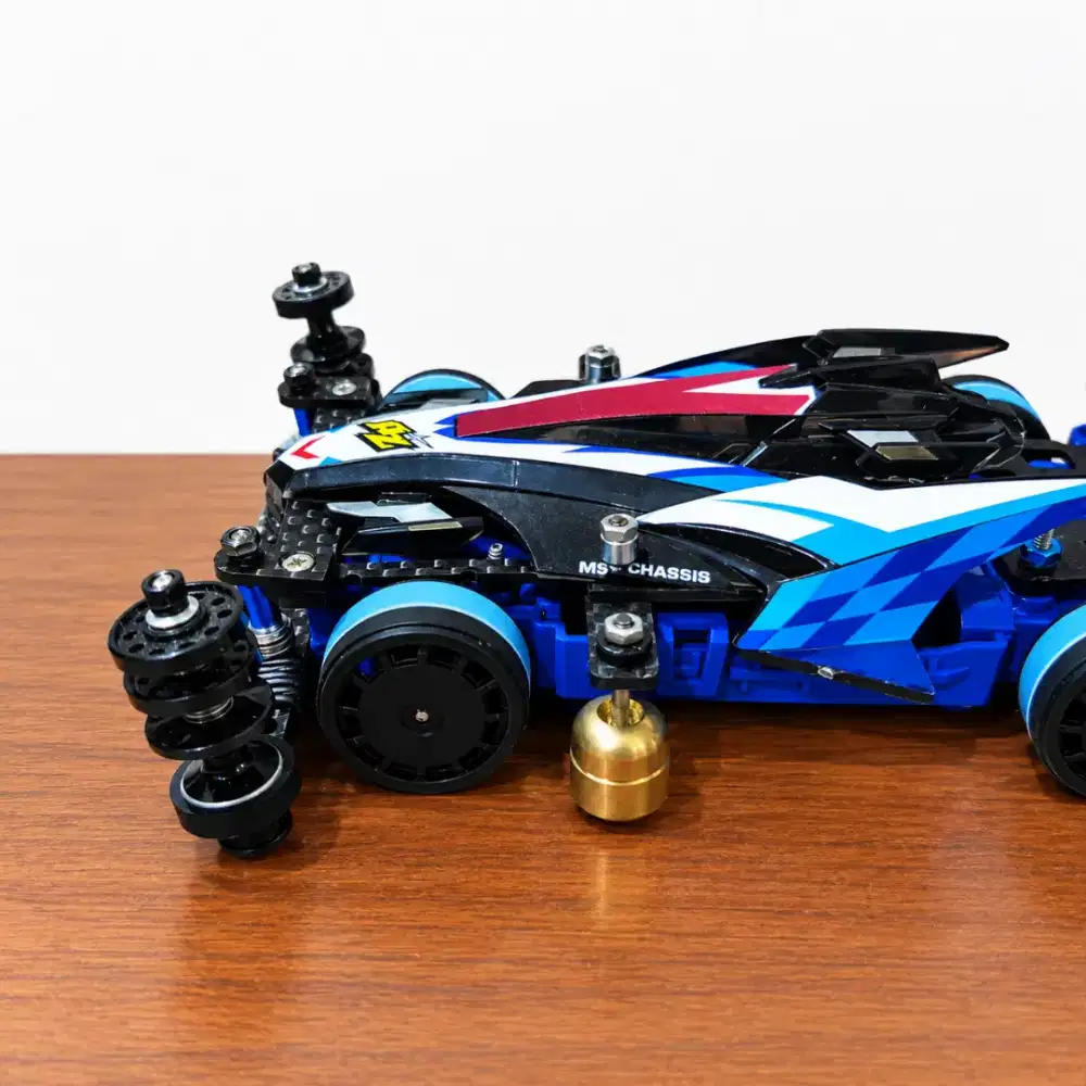 Tamiya STO RTR Suspensi Istimewa Ban Bubut 5 jalur 3 jalur Carbon
