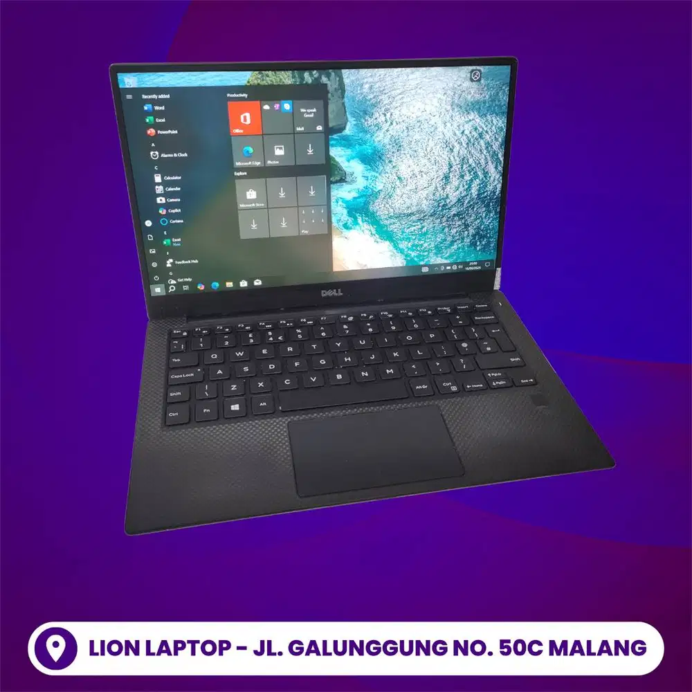 Slim & Ringan Core i7 RAM 8 SSD 256 DELL XPS 13 9360 [31|10]