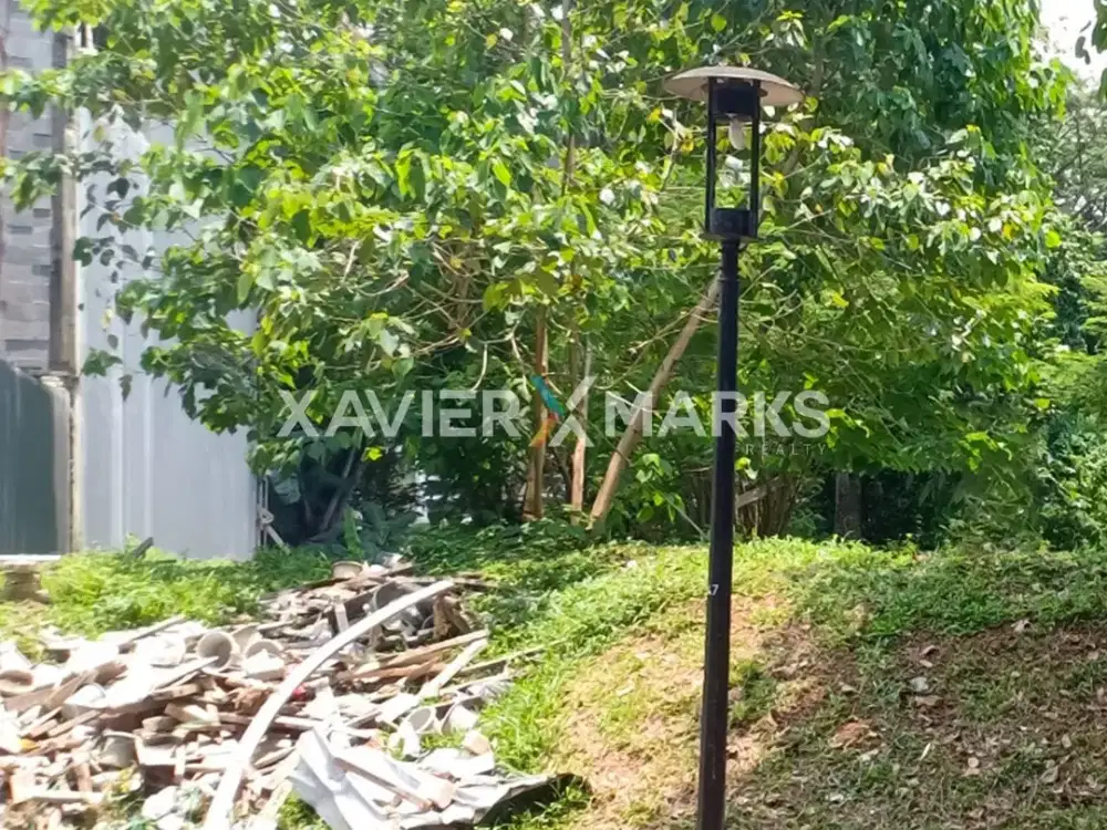 Tanah Kavling Siap Bangun, Bentuk Ngantong Taman Tirta Golf BSD