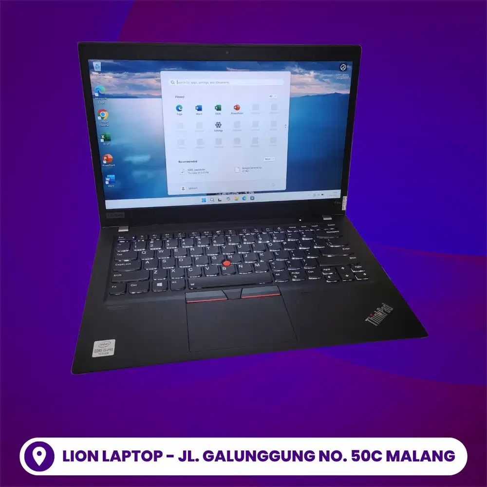 RAM 16GB Slim Core i5 Gen 10 Lenovo Thinkpad T14s [31|10]