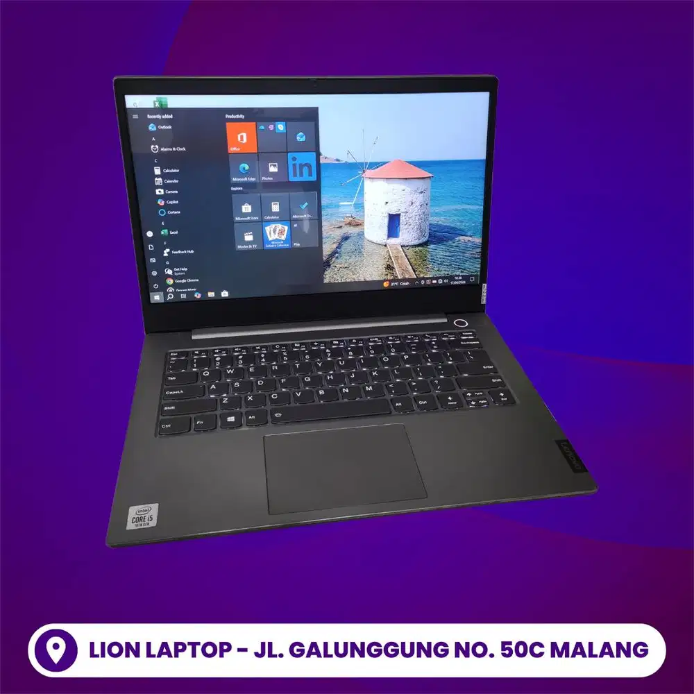 Core i5 Gen 10 SSD 256GB Slim Lenovo Thinkbook 14-IML [31|10]