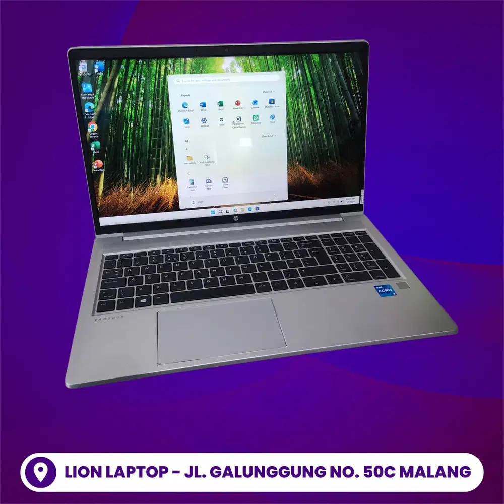 i5 Gen 11 Layar 15inch 8/256 HP Probook 450 G8 [31|10]