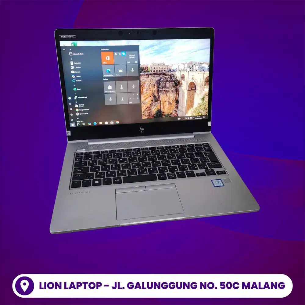 Body Alumunium Core i5 8/256 HP Elitebook 830 G5 [31|10]