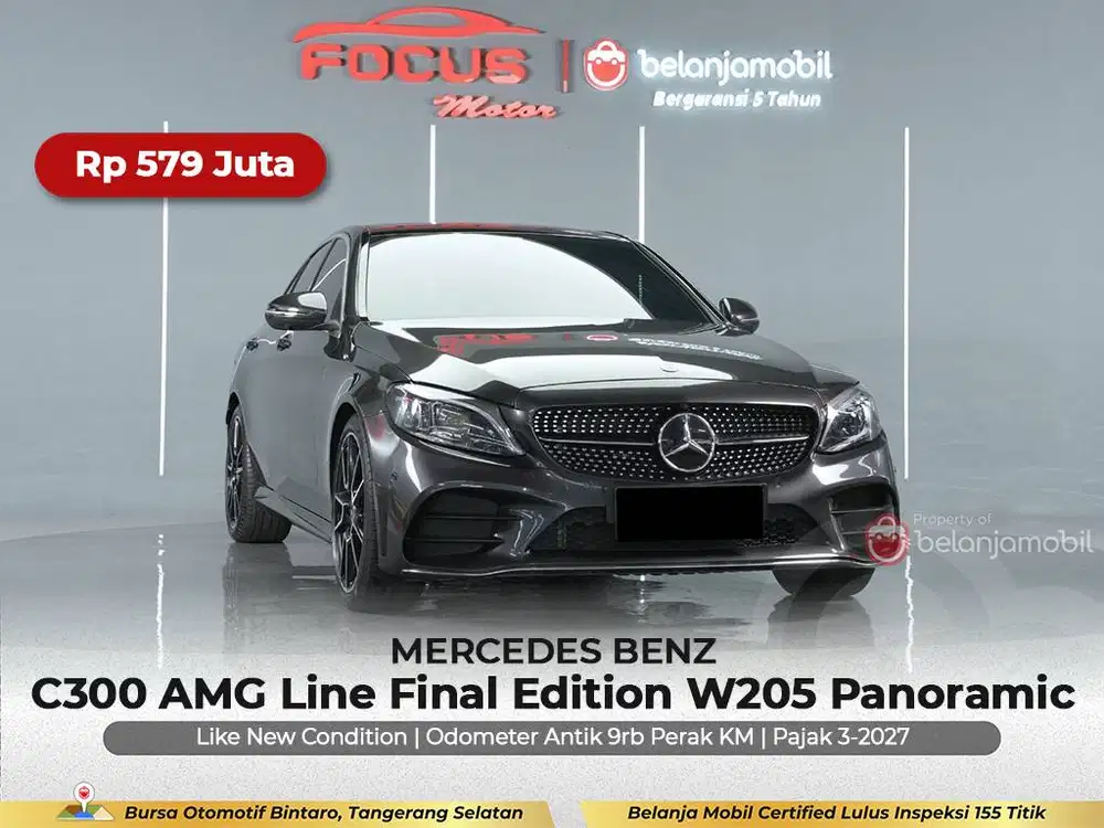 [GARANSI 5TH KM 9RB] Mercedes Benz Mercy C300 C 300 AMG 2019/2020/2021