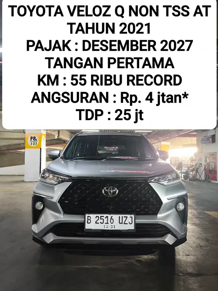 Toyota Avanza VELOZ Q AT NON TSS 2021/2022