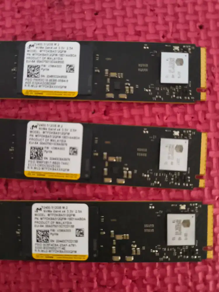 Ssd nvme 512 copotan dari laptop baru