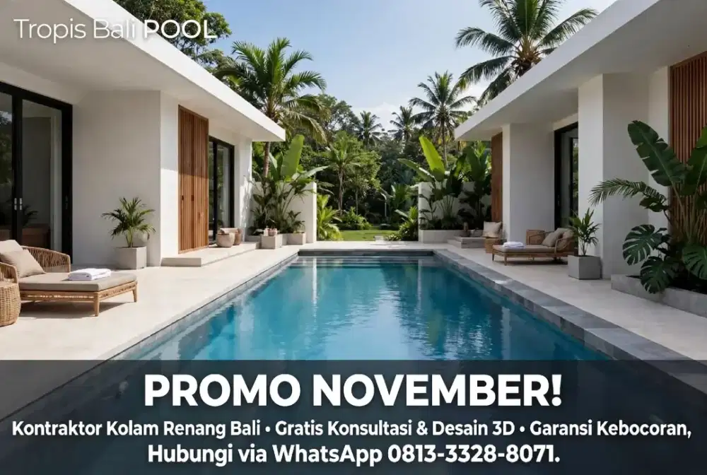 Jasa Bikin Kolam Renang Bali