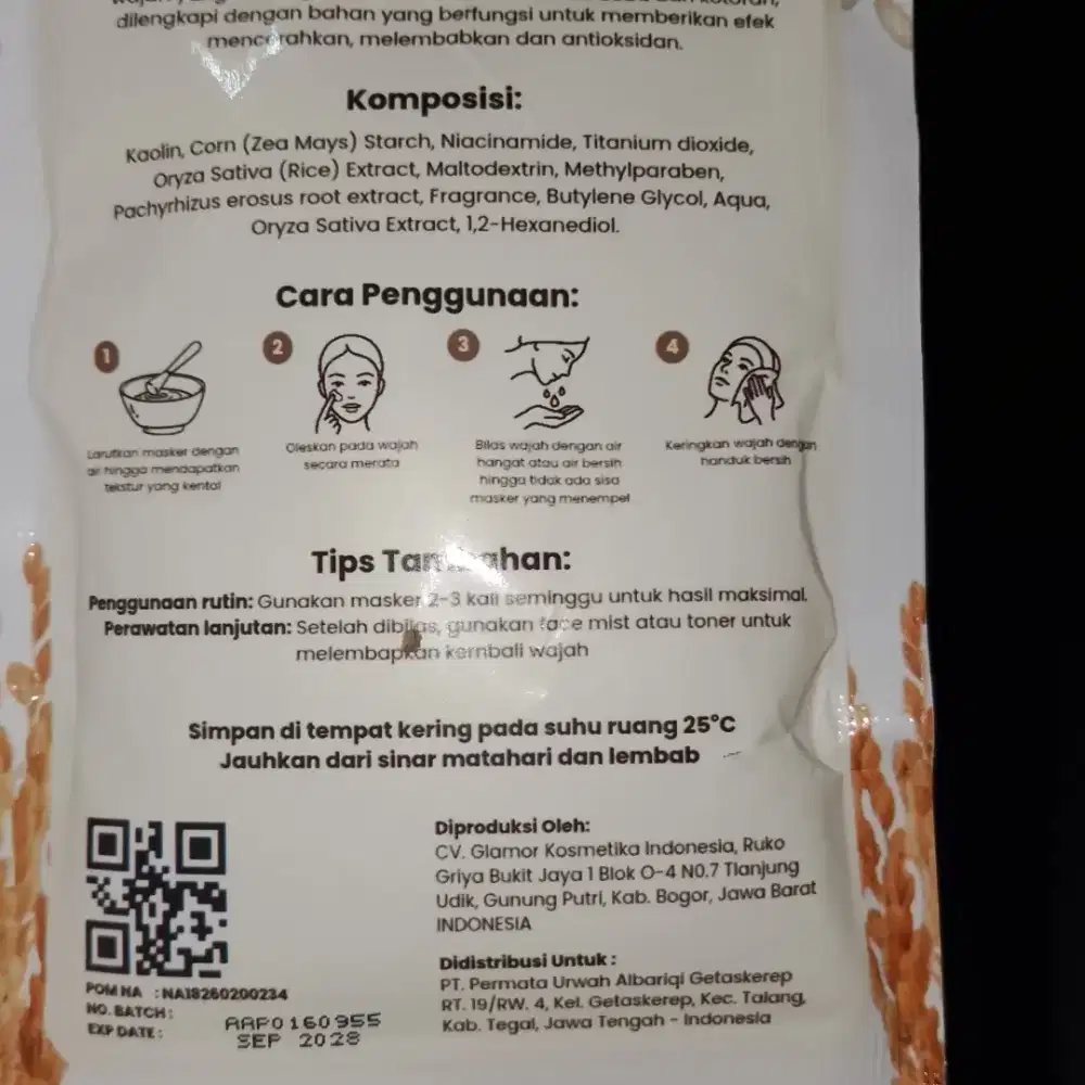 Masker finebloom