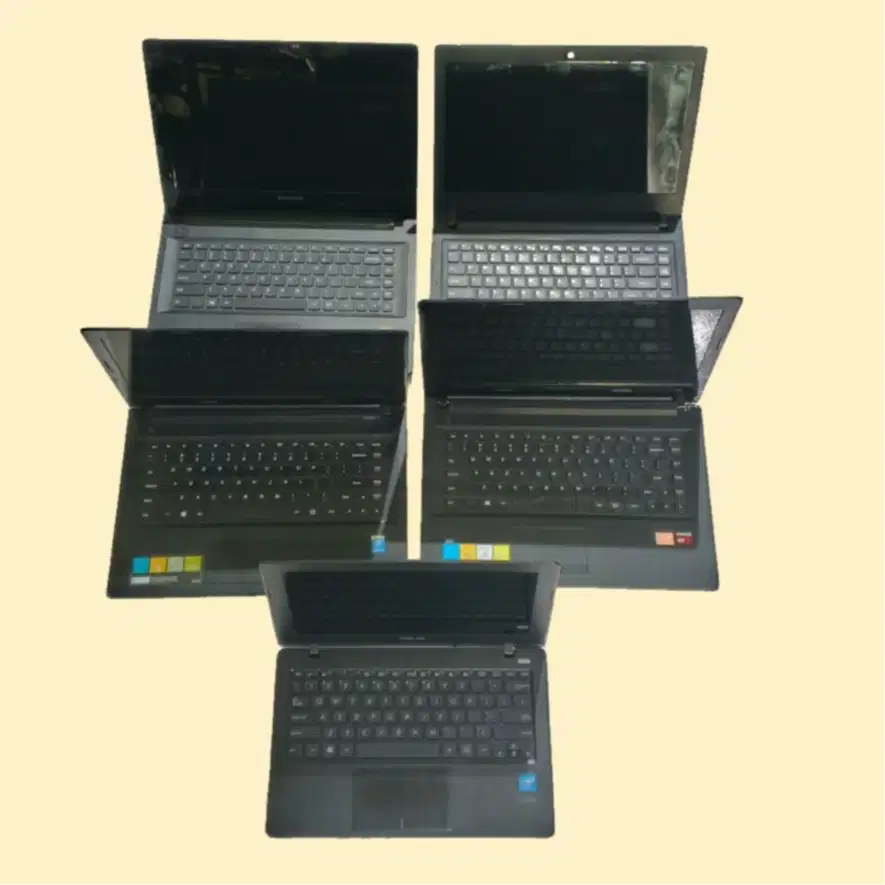 LAPTOP LENOVO DAN ASUS TYPE JADUL