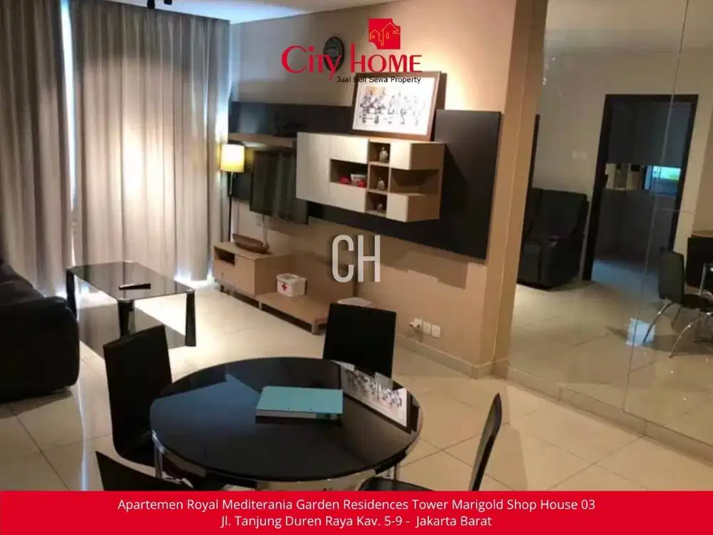 Disewakan Apartemen Furnished 3+1 BR di Central Park Residences