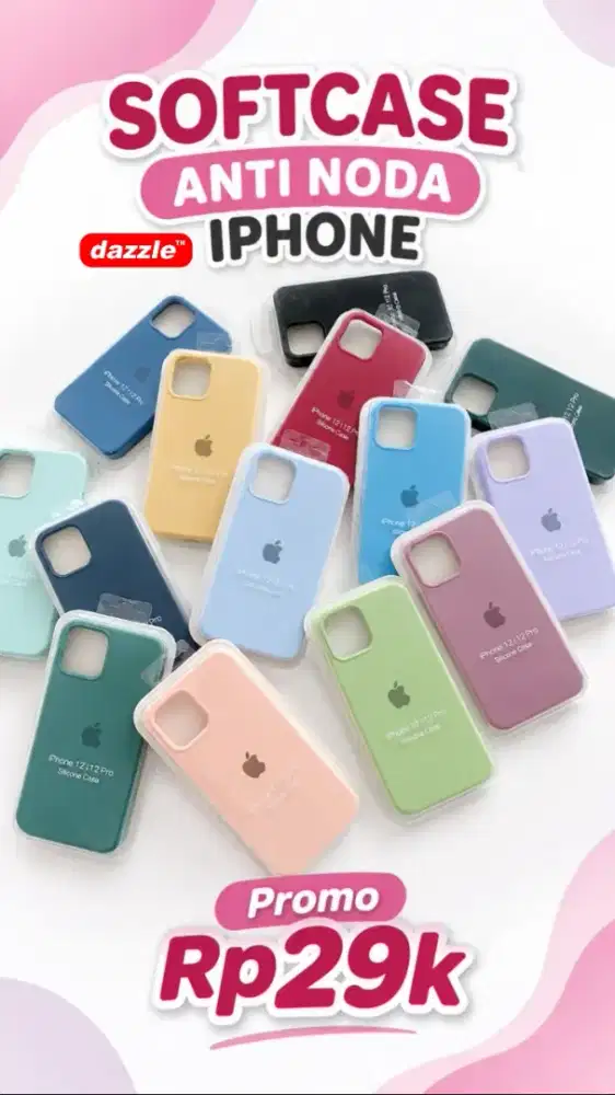 Softcase Anti Noda Iphone