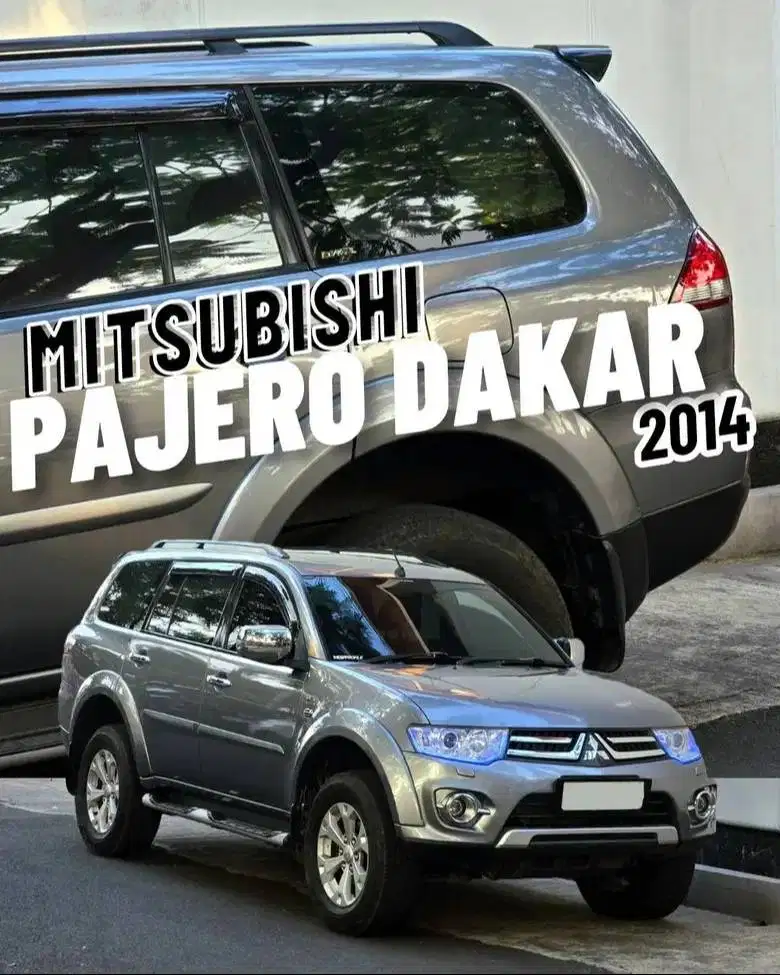 Mitsubishi Pajero Dakar VGT 2014 Grey Kondisi Sangat PRIMA Siap PAKAI
