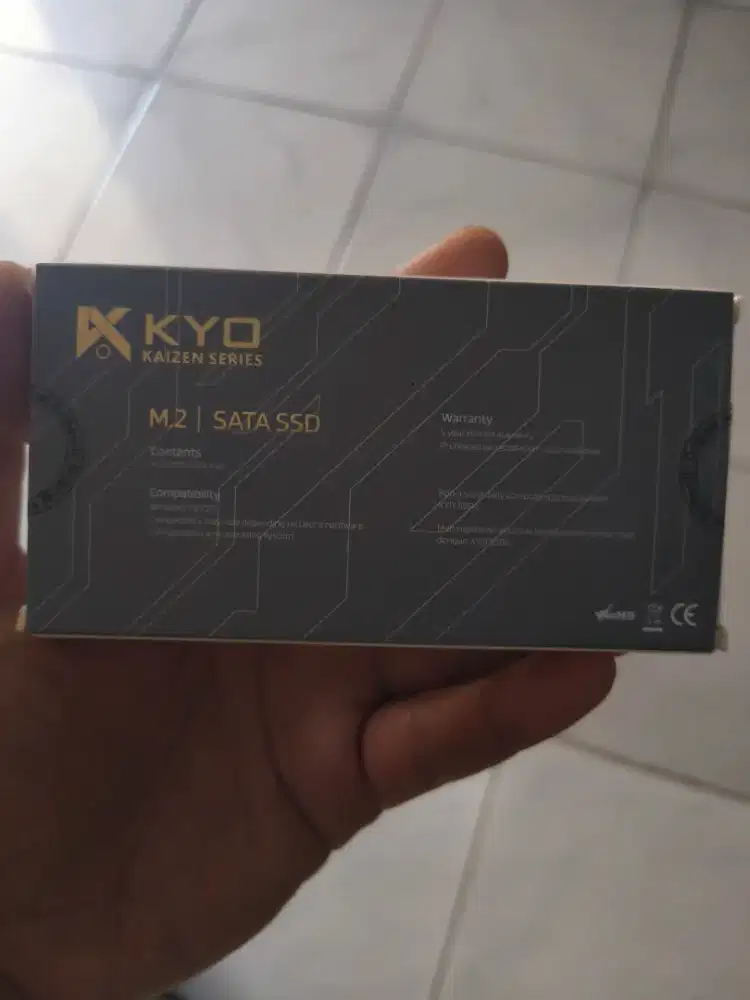 Ssd m2 sata kyo 1tb baru