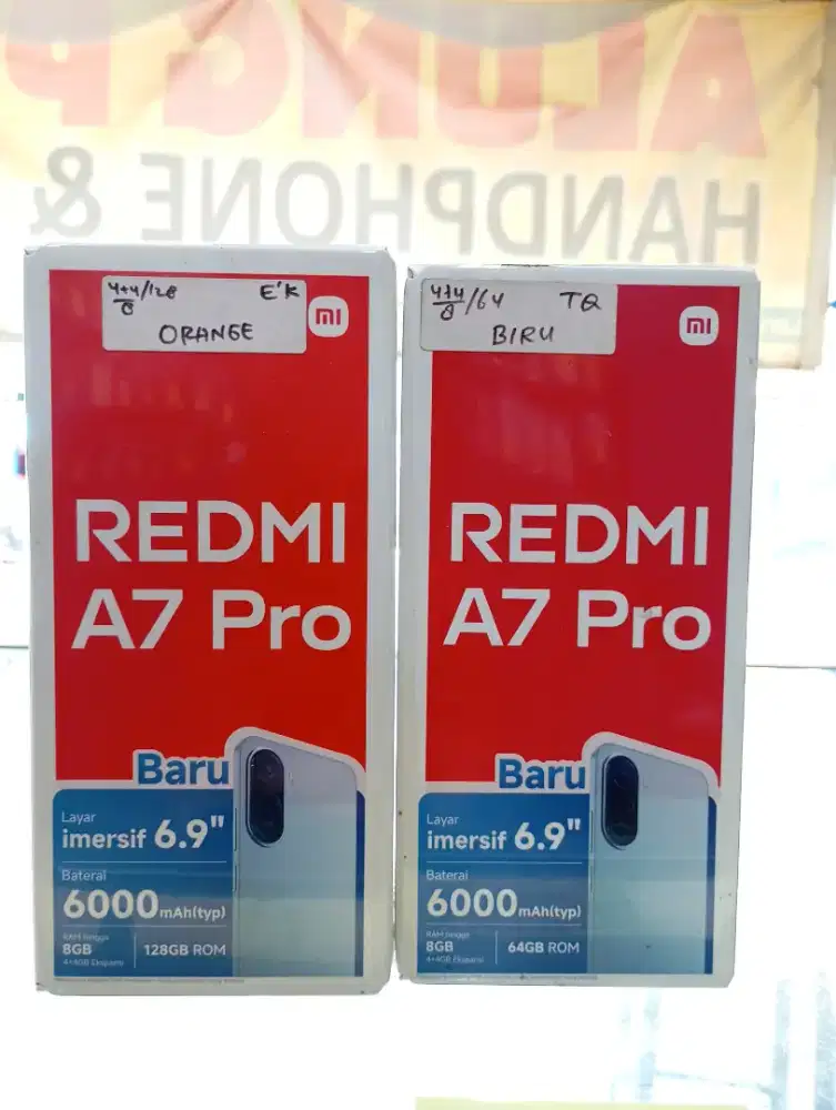 XIAOMI REDMI A7 PRO RAM TOTAL 8GB / 128GB